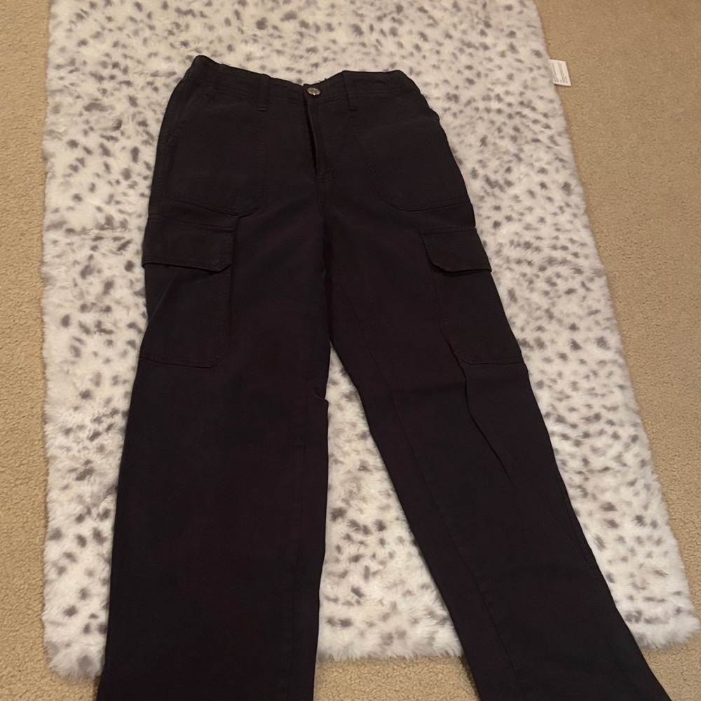Zara Black Cargo Pants